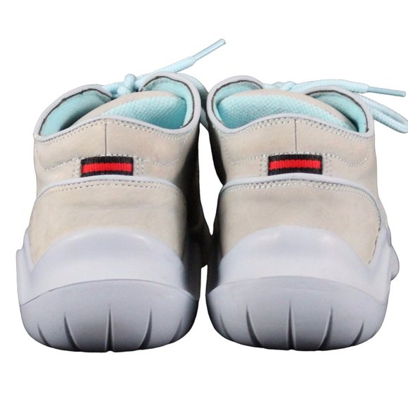 Fubu Marla 6M Blue Low Profile Ankle Suede Leather Lace Up Street Wear Shoe - Picture 3 of 12